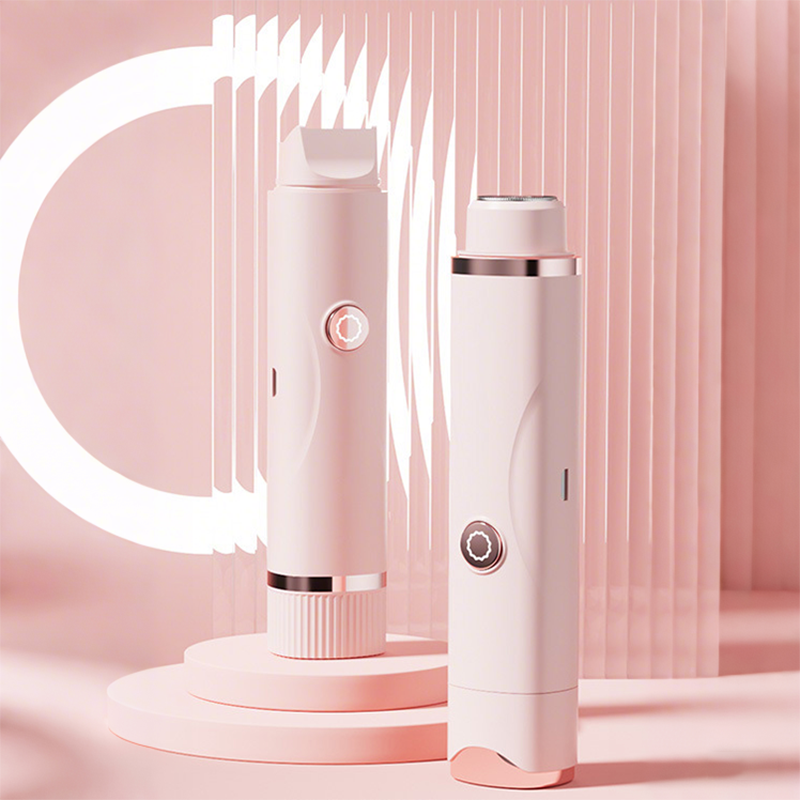 💜 Electric Dual-Head Body Hair Trimmer – Waterproof, Hypoallergenic & Perfect for Sensitive Skin! 🚿✨