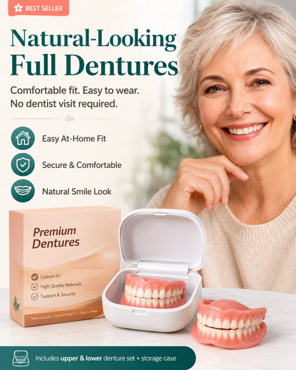 Custom-Fit Instant Smile – Natural Looking Comfort Fit