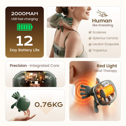 The best portable neck massager – 3 times more relaxation! 💆