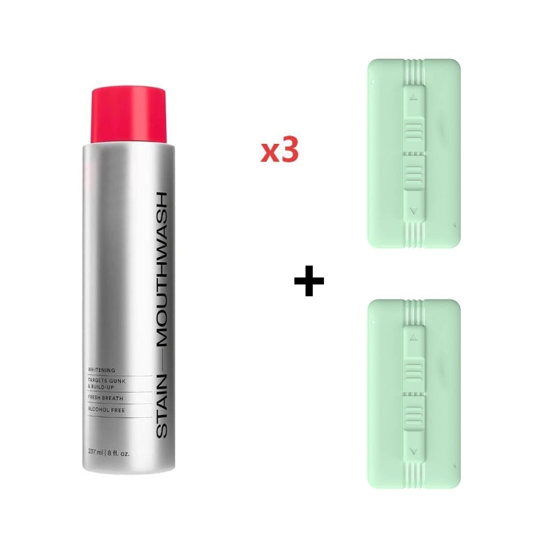 🥳2026 HOT SALE🥳💞50K+ SOLD!😁✨ 50% OFF! Stain‑Removing Whitening Mouthwash – Lifts coffee & tea stains, alcohol‑free. Instant gunk binding, long‑lasting minty fresh. Gentle enough for daily use. 🦷💙