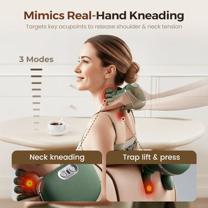 The best portable neck massager – 3 times more relaxation! 💆