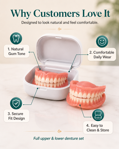 Custom-Fit Instant Smile – Natural Looking Comfort Fit