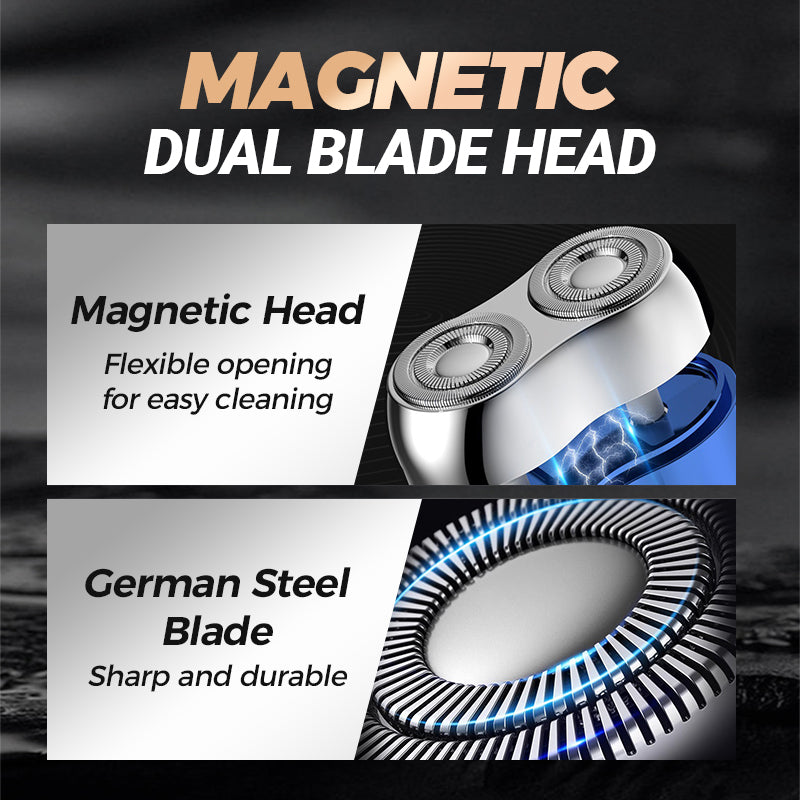🎁2026 New Upgrade✨Mini Double Head Electric Shave