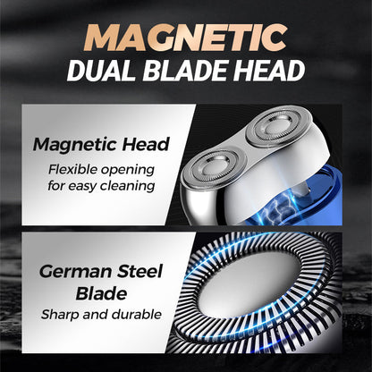 🎁2026 New Upgrade✨Mini Double Head Electric Shave