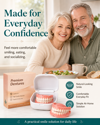 Custom-Fit Instant Smile – Natural Looking Comfort Fit
