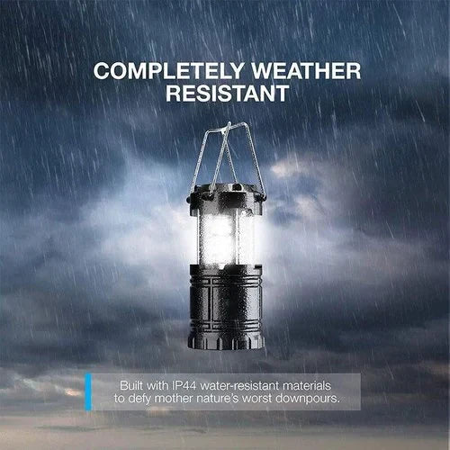 Portable Solar Powered Camping Lantern with Fan for Outdoor