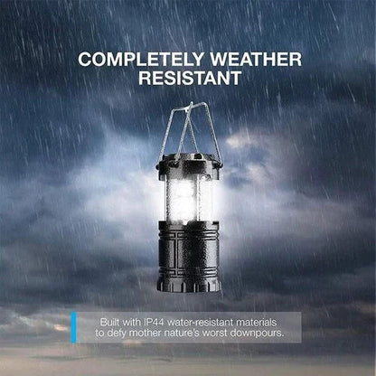 Portable Solar Powered Camping Lantern with Fan for Outdoor
