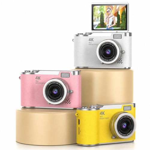 4K HD Flip-Screen Digital Camera