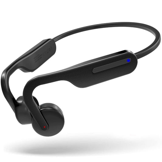 Bone Conduction Headphones, Wireless Bluetooth Open-Ear Sports Headphones with Mic
