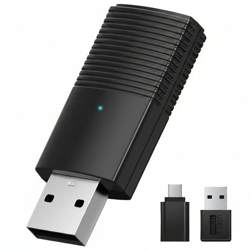 3-in-1 Mini Wireless Car Adapter Set