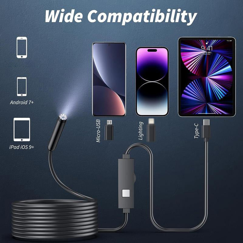 Waterproof HD Endoscope Camera