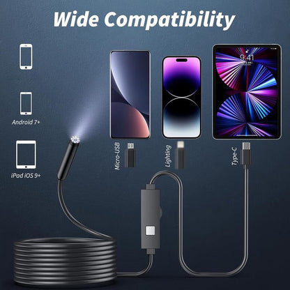 Waterproof HD Endoscope Camera