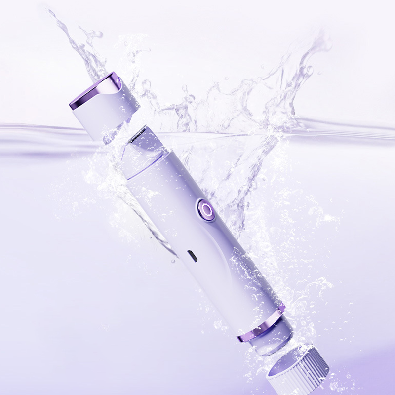 💜 Electric Dual-Head Body Hair Trimmer – Waterproof, Hypoallergenic & Perfect for Sensitive Skin! 🚿✨