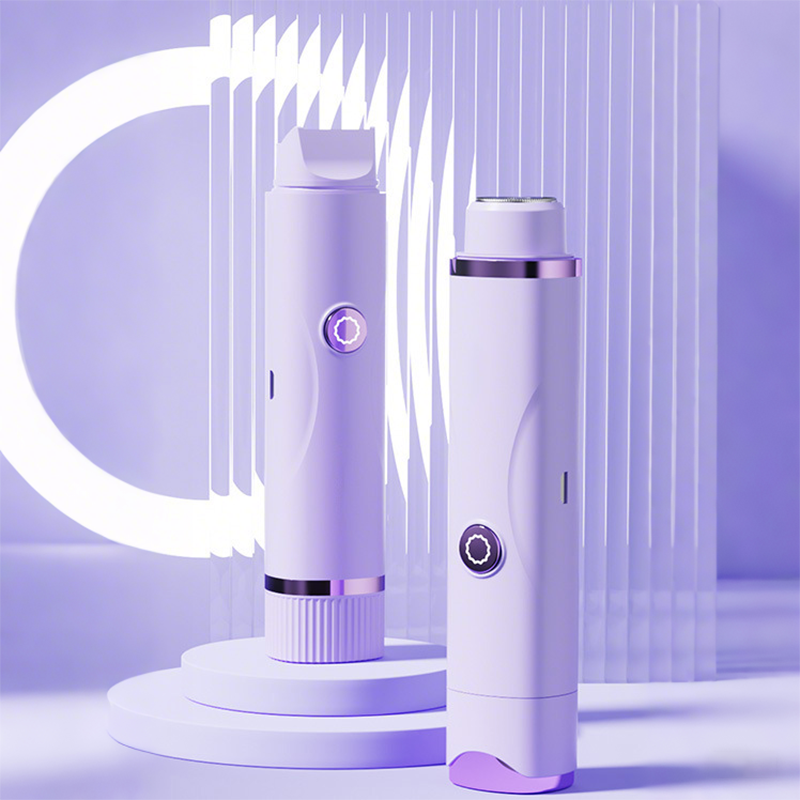 💜 Electric Dual-Head Body Hair Trimmer – Waterproof, Hypoallergenic & Perfect for Sensitive Skin! 🚿✨