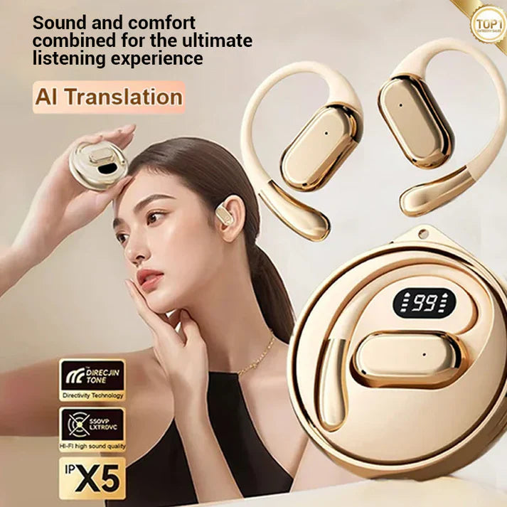 🔥 Only 2 Hours Left! 👂Atom X Smart Headphones — Clearer Sound, More Comfortable Living 💖🔊